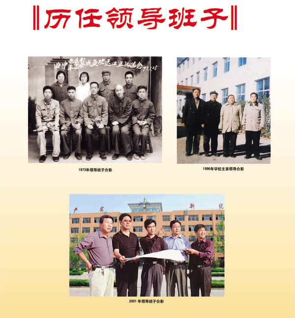歷任領導班子